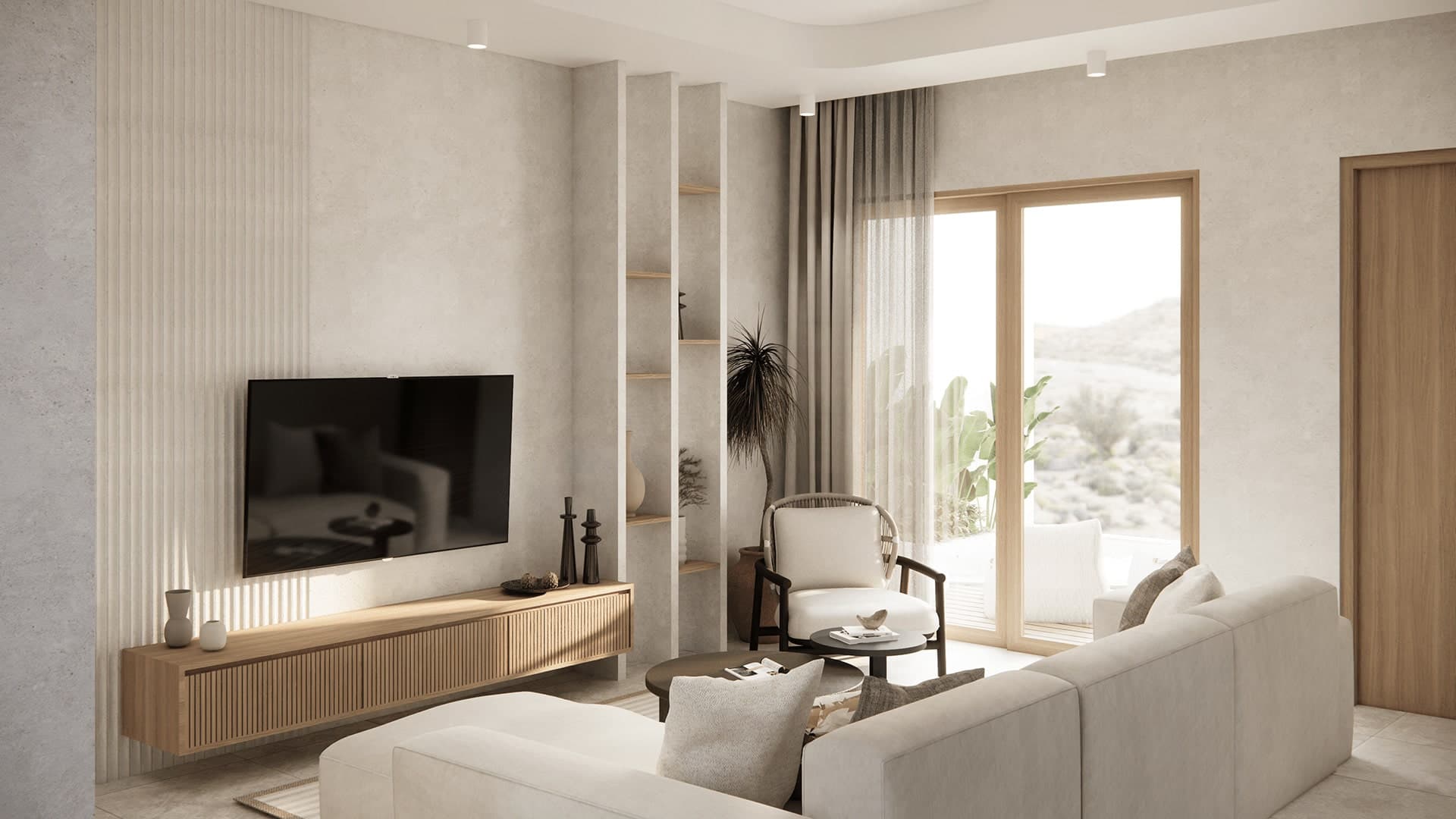 Living Room - Monstera Villa South Lombok