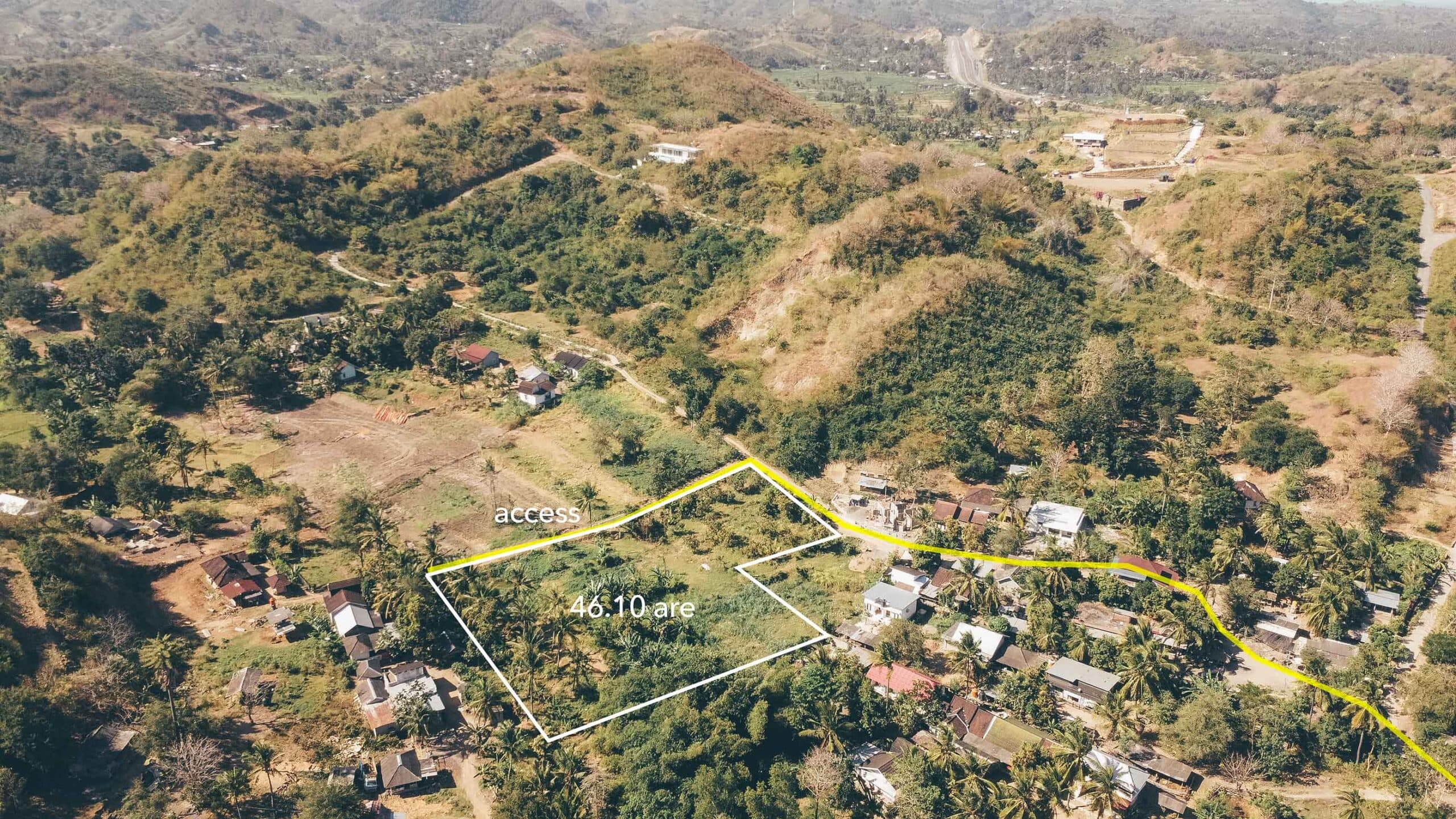 Land for Sale in Mandalika SEZ Near MotoGP Circuit