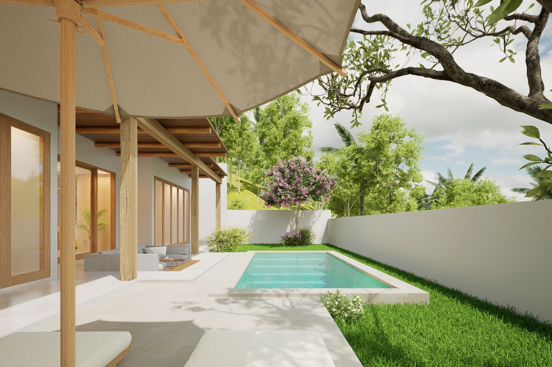 Outdoor - Namu on The Hill 2 Bedroom