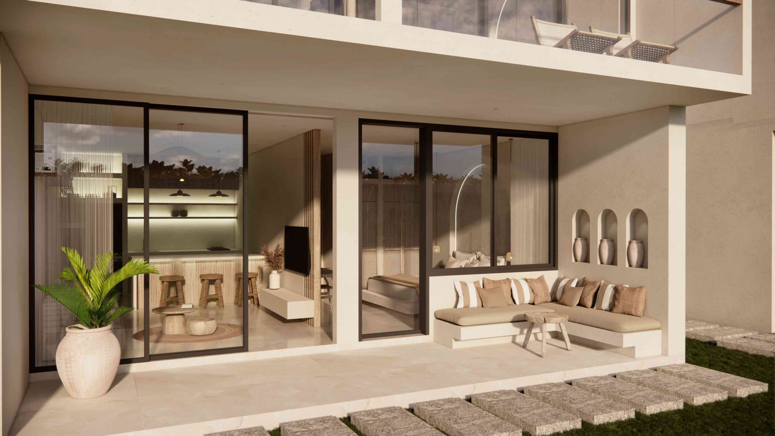 exterior of kenya resort & residence loft apartment