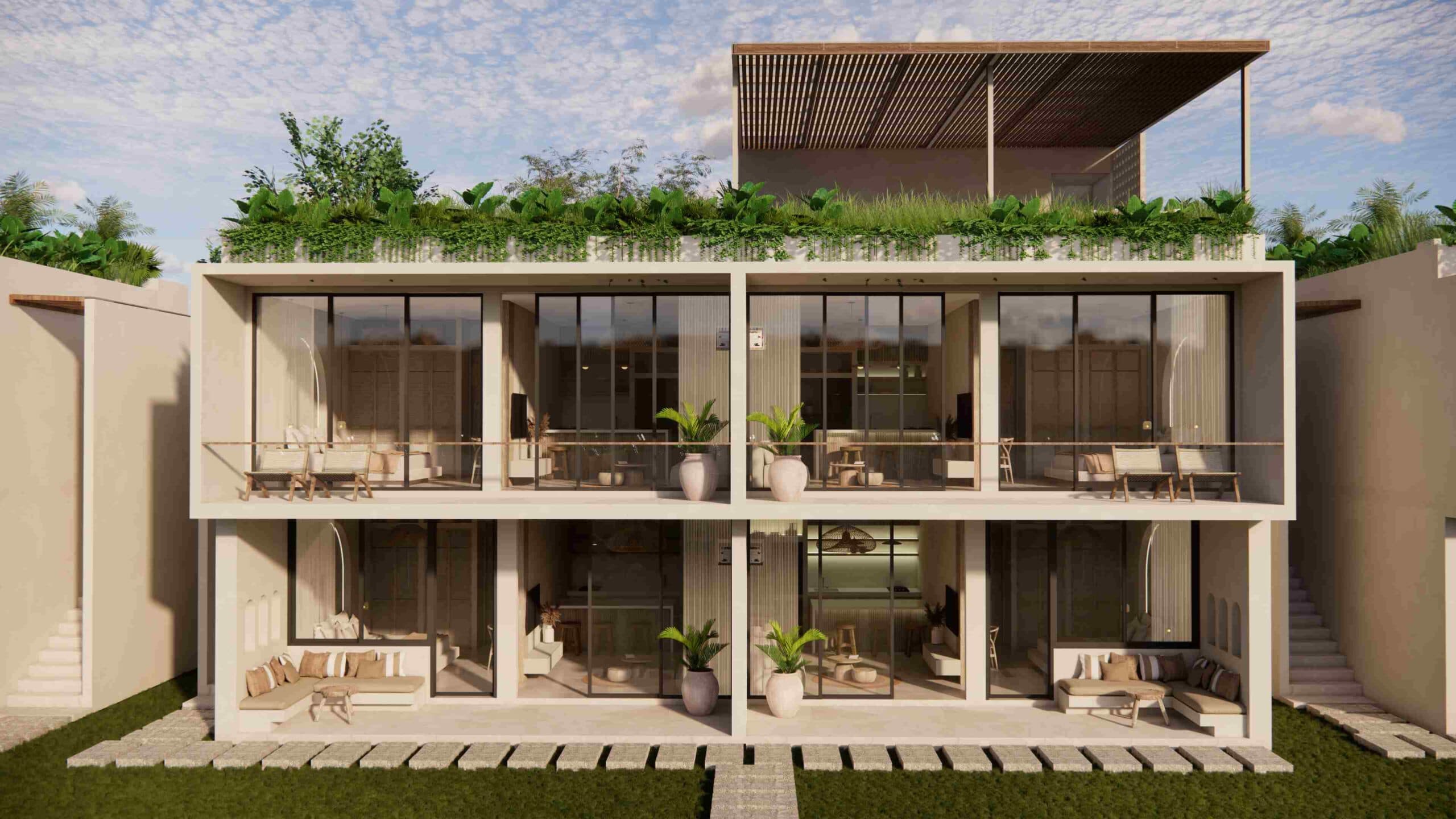 exterior view of kenya resort & residence loft apartment