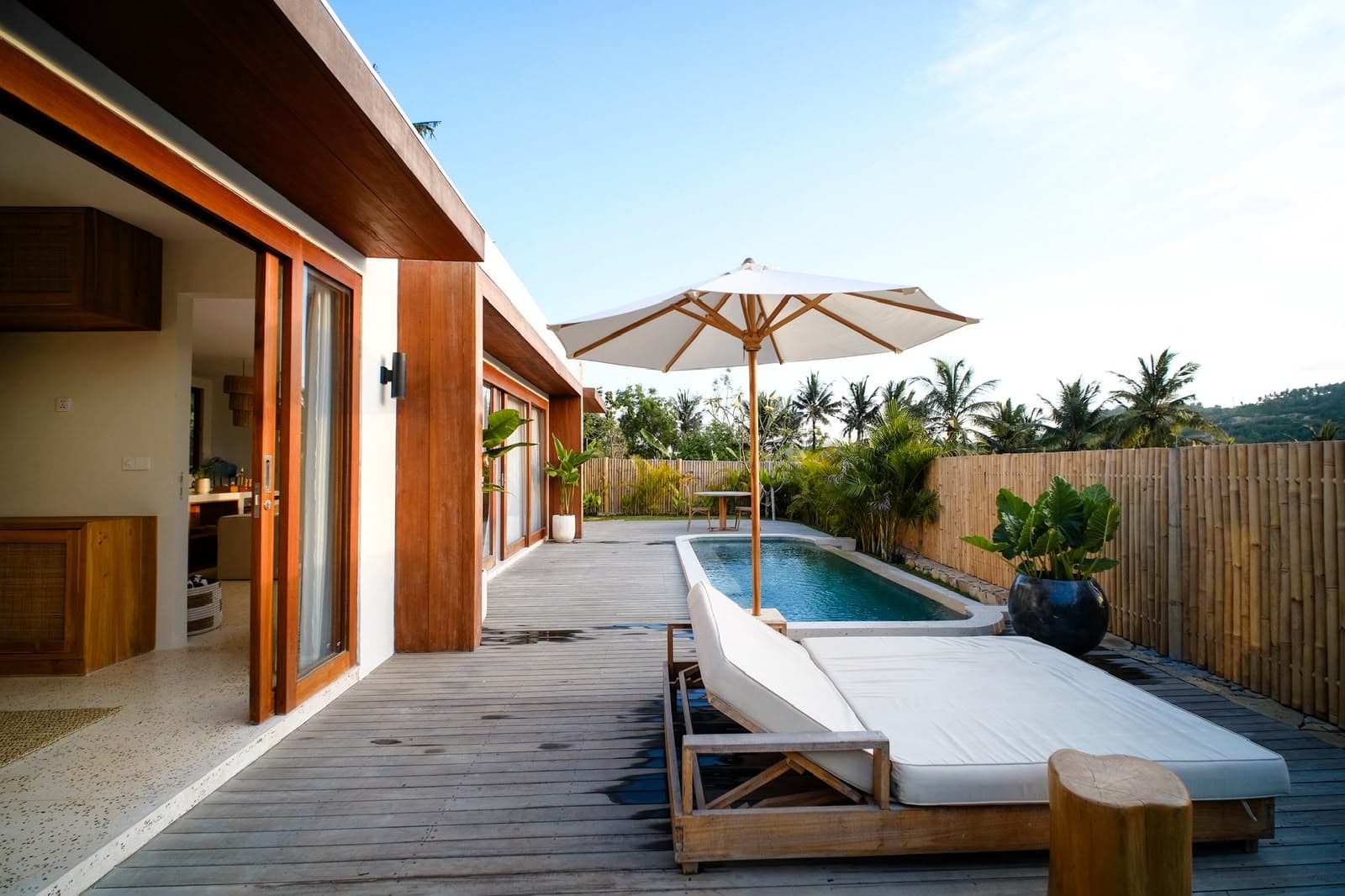 2BR villa in Kuta sideview