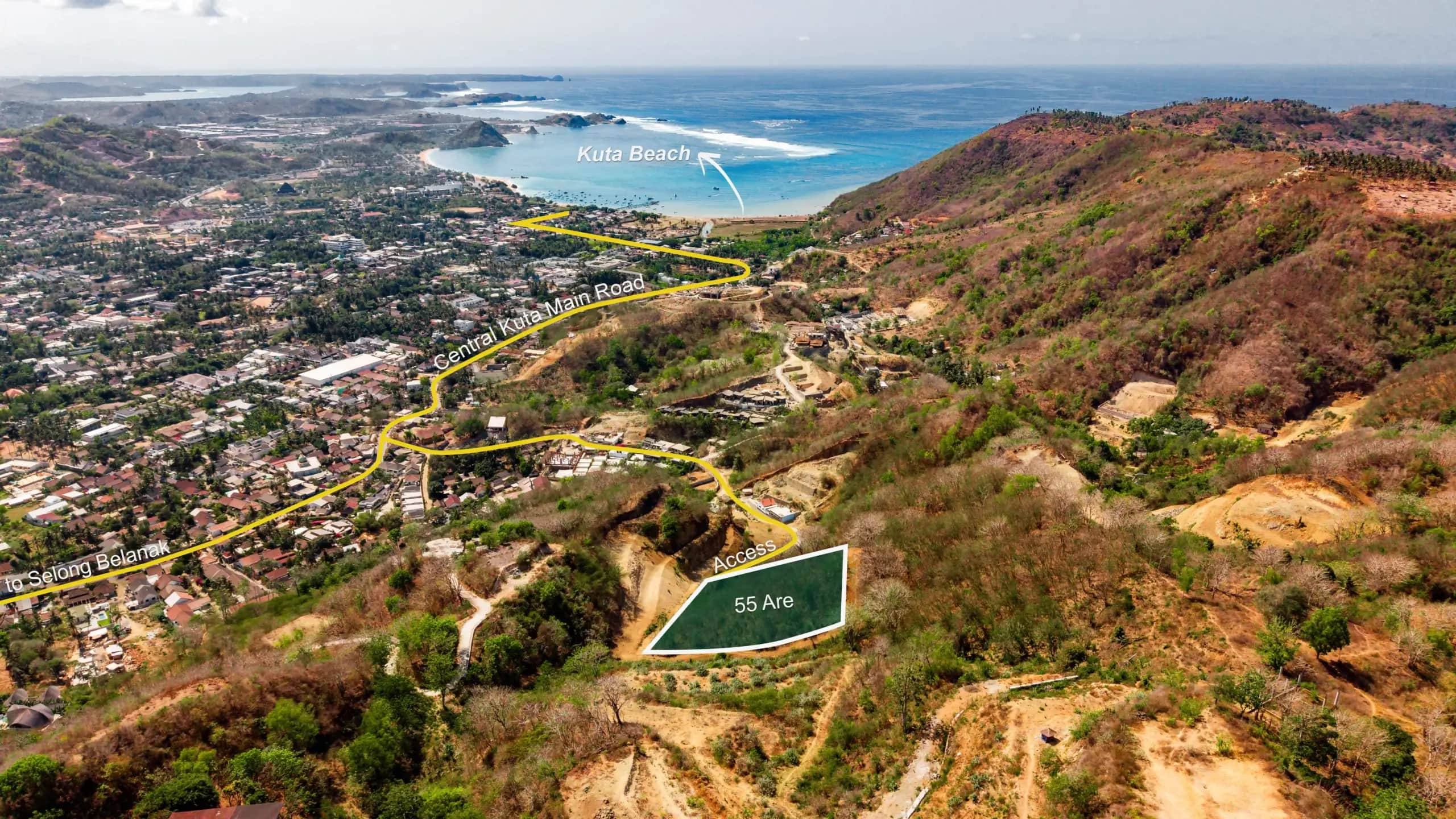 Central Kuta Hillside 55 are by Maju Properties